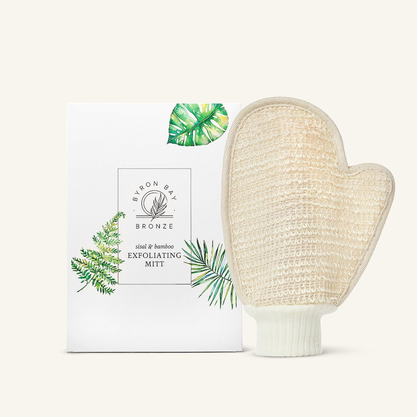 Byron Bay Bronze Sisal & Bamboo Exfoliating Mitt